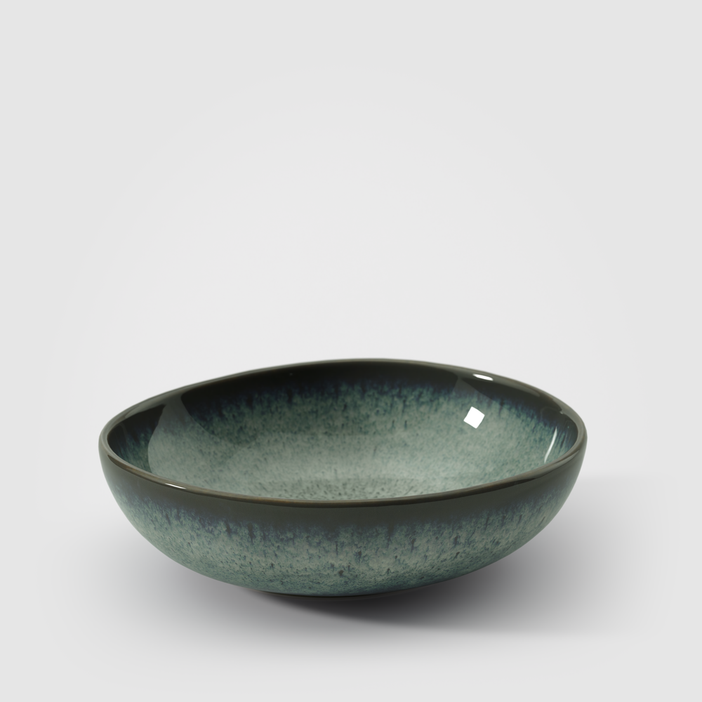 Lave Cereal bowl - Grey, 12.9 oz, stoneware