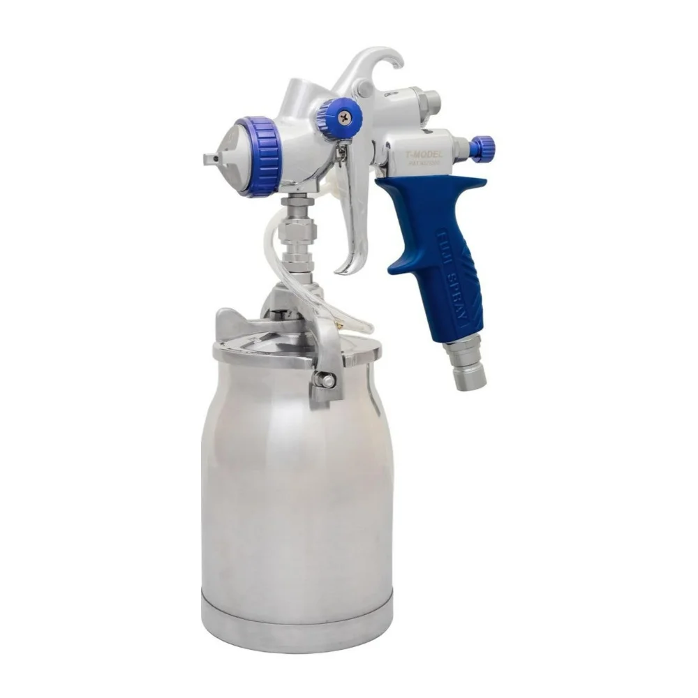 Fuji Spray D6 6 - Stage HVLP Turbine Sprayer with T70 HVLP Spray System, 6 - Stage Motor, and Rugged Construction (Gray)