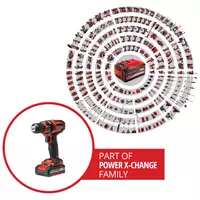 Perceuse sans fil TC-CD 18/35 Li (1x1,5 Ah)