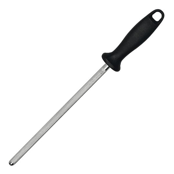 Brynestål metall 26 cm svart håndtak
