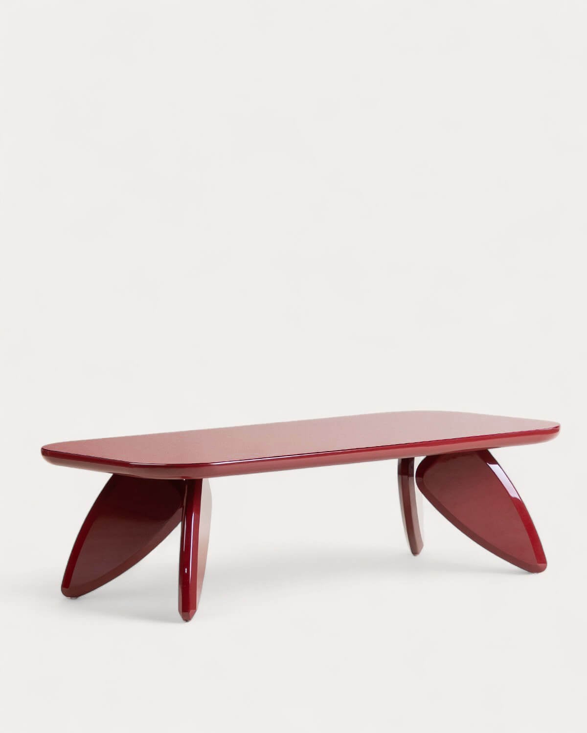 Saideah - Mesa de Centro Rectangular de Madera (120x60 cm) Saideah