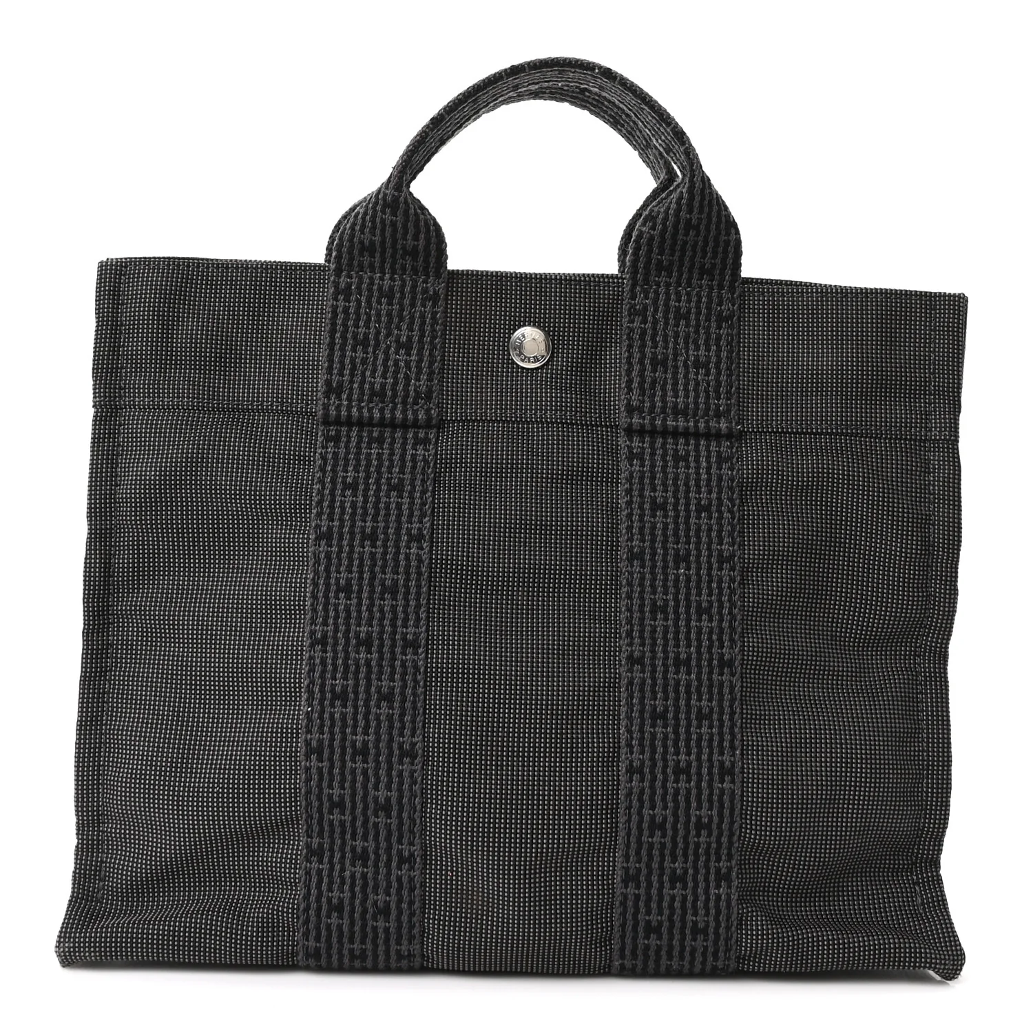 Canvas Herline PM Tote Grey