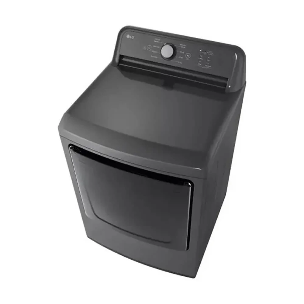 LG DLE6100M 7.3 Cu. Ft. Monochrome Gray Front Load Smart Electric Dryer