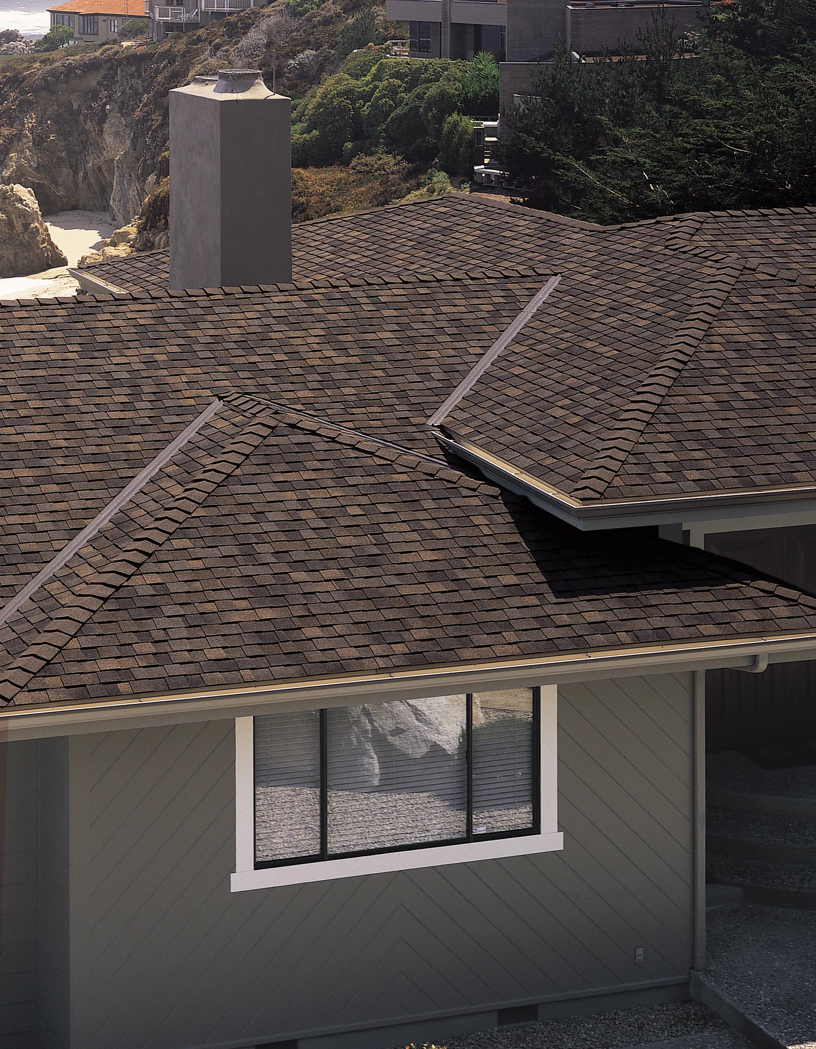 CertainTeed Mountain Ridge 10 in. Heather Blend Hip & Ridge Shingles – 20 Linear Ft/Bundle