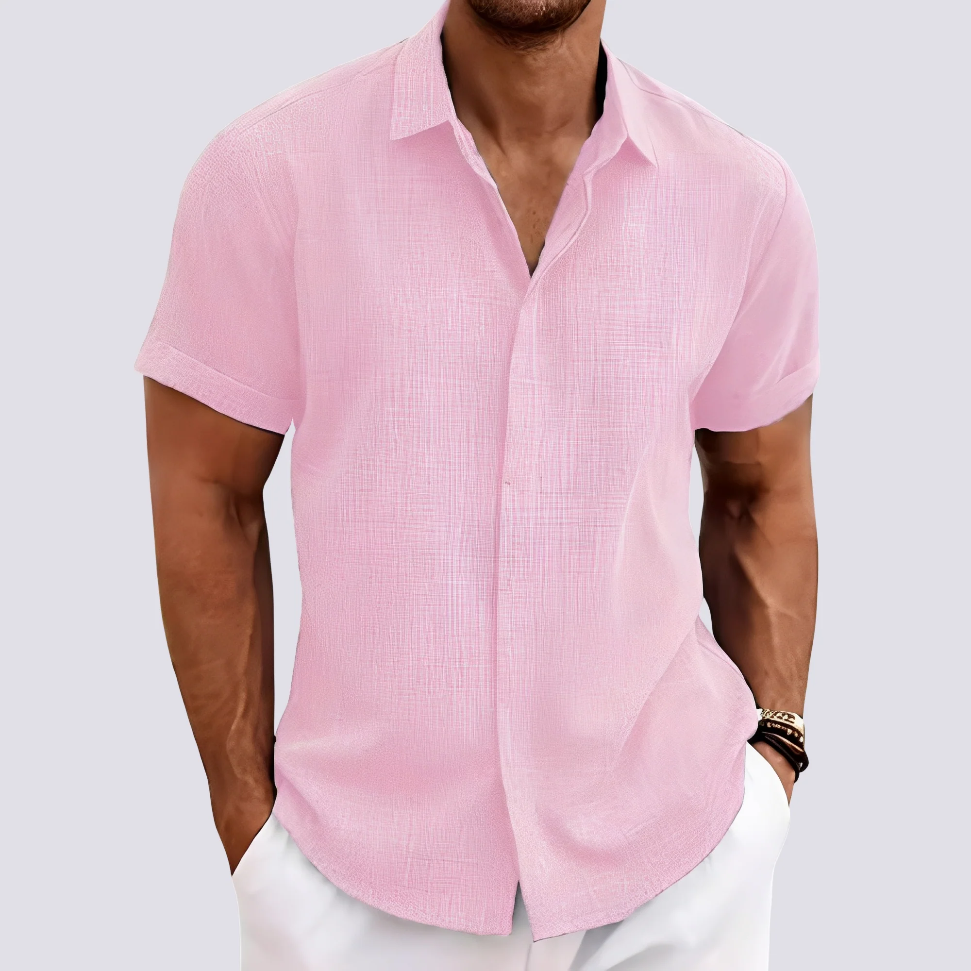 Jamie – Chemise pour homme – décontractée et confortable
