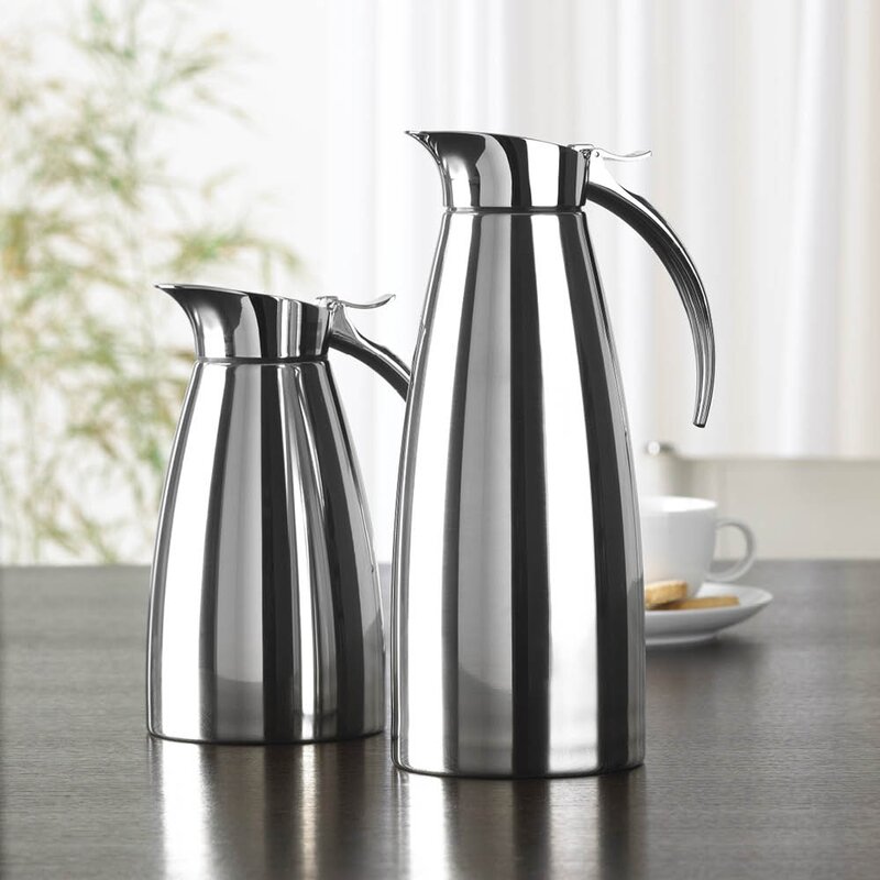 Eleganza termokanne 1L stål