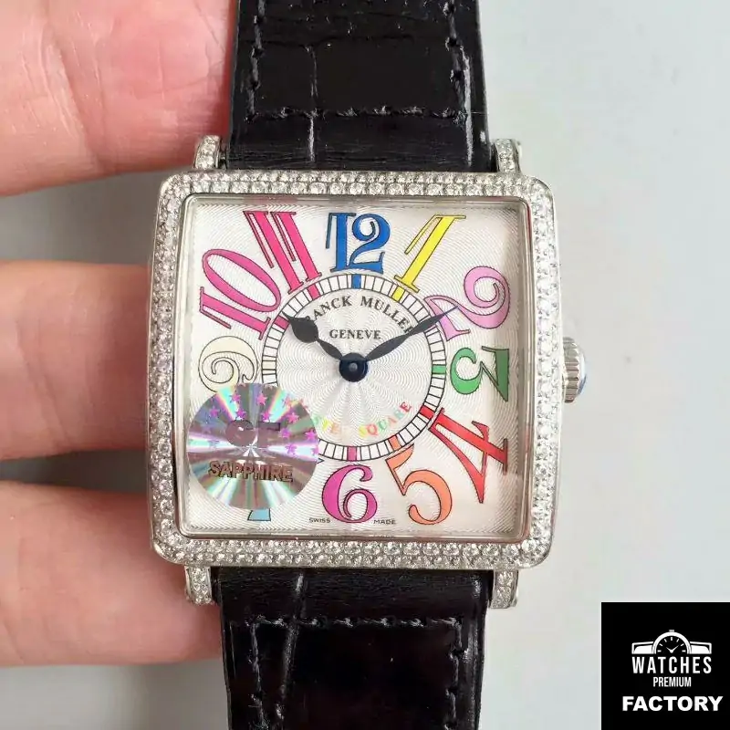 Franck Muller Master Square Ladies 6002 M QZ D GF Factory White Dial