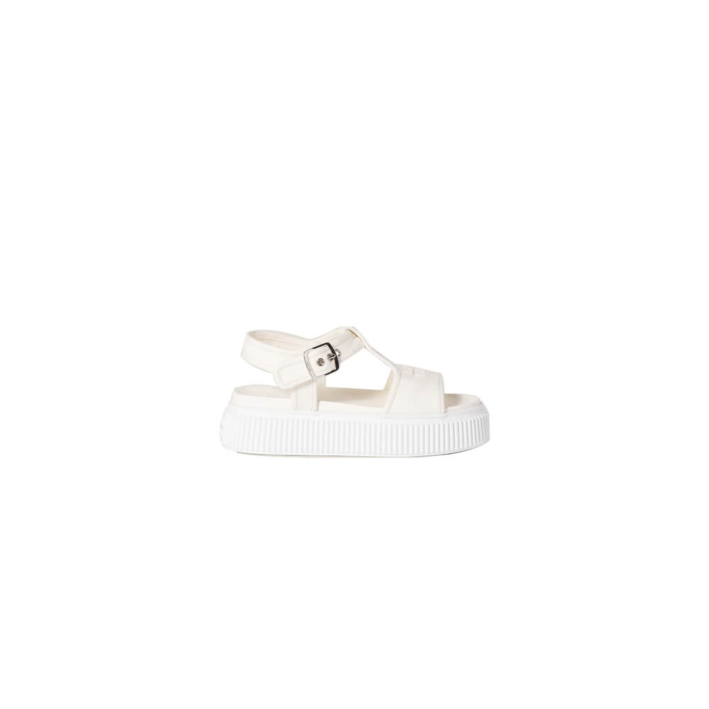 MiuMiu Denim flatform sandals