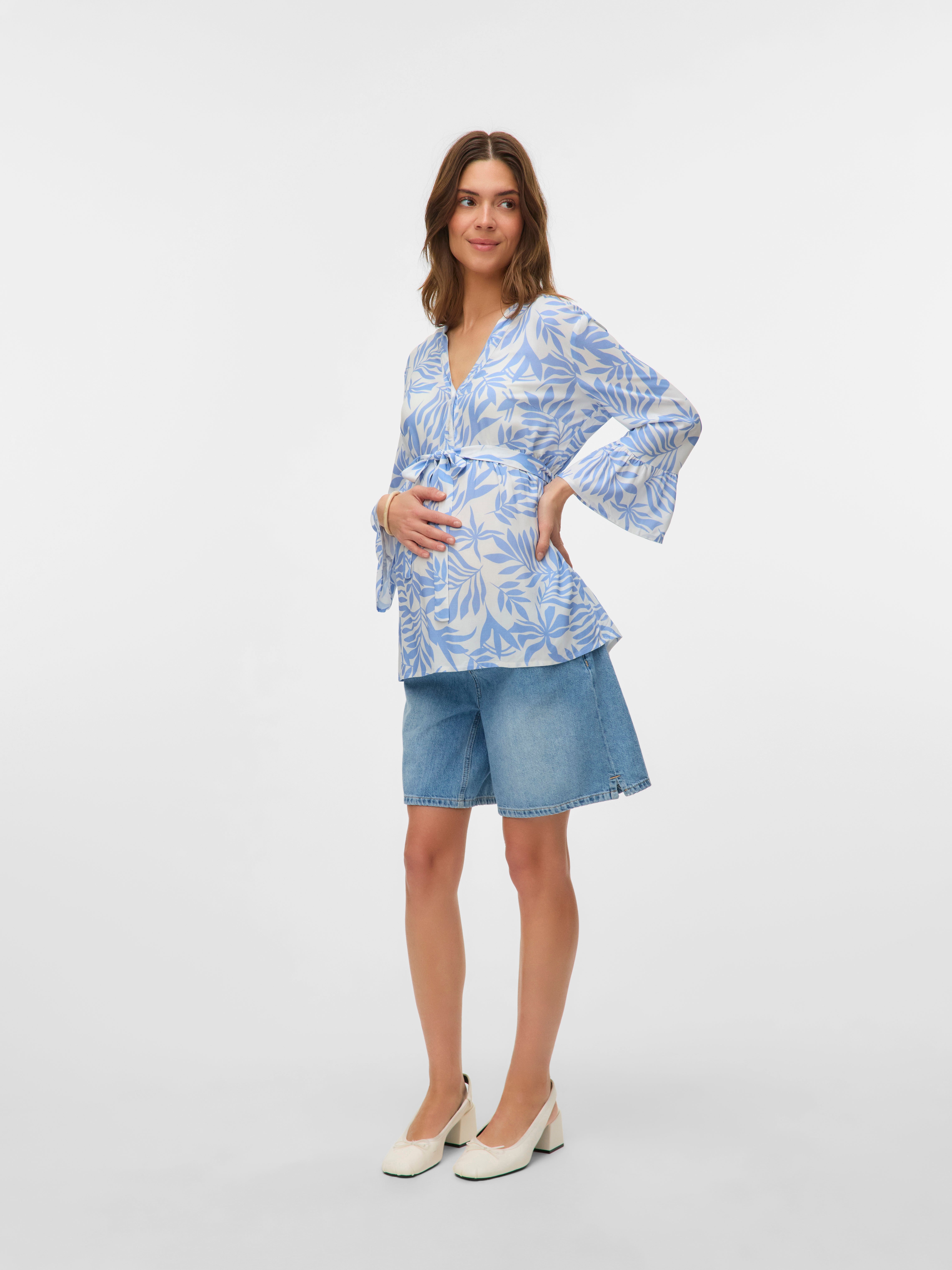 VERO MODA® Loose Fit V-Neck Top