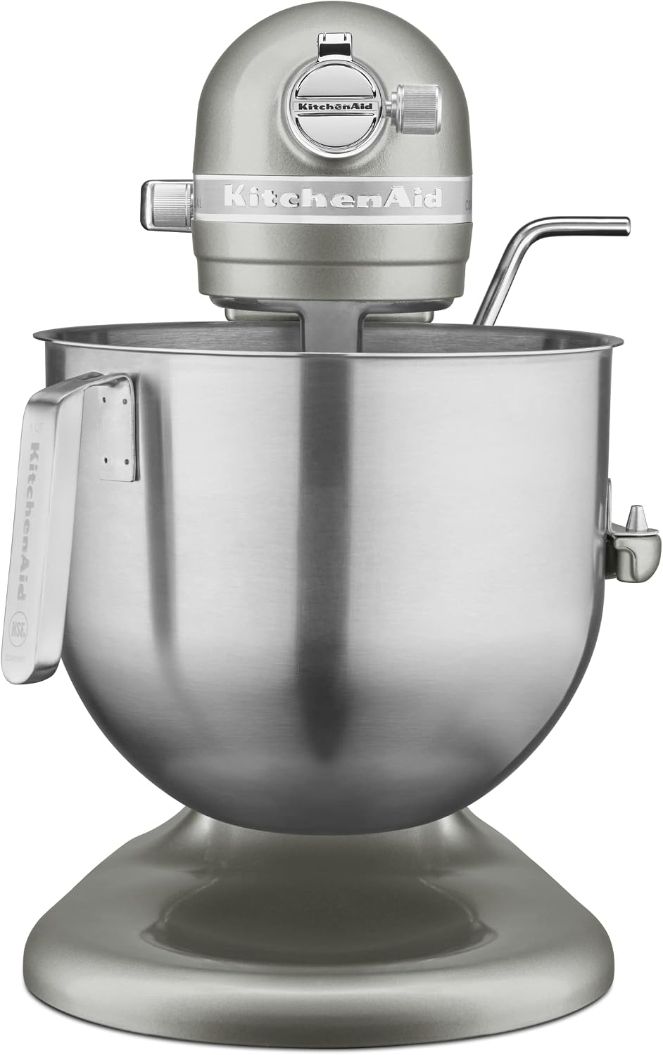 KitchenAid KSM8990CU 8-Quart Commercial Countertop Mixer, 10-Speed, Gear-Driven, Contour Silver