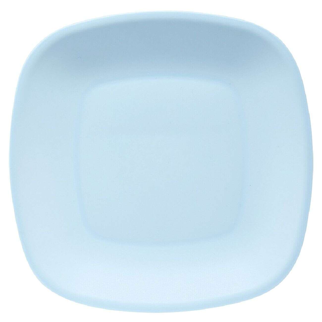 Lot de 3 assiettes colorées en plastique rigide