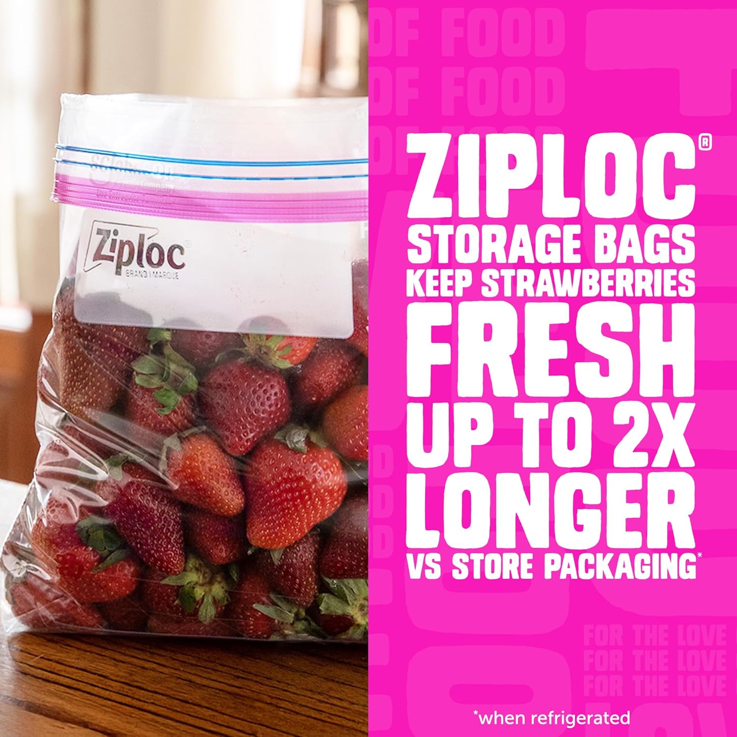 Ziploc Storage Bags Variety Pack, 190 pieces in total, 42 pieces of Storage Gallon and 48 pieces of Storage Quart, 50 pieces of Sandwich and 50 pieces of Snack