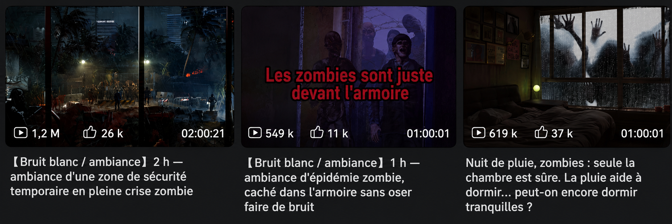 Bruits d'ambiance
