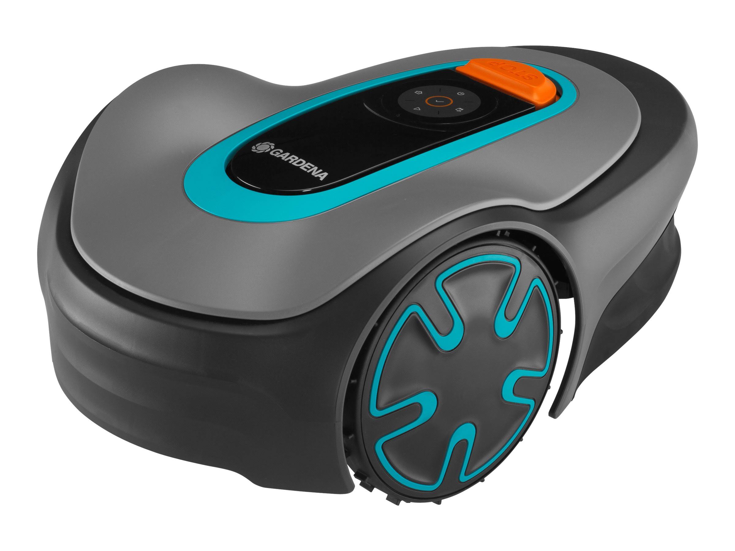 Gardena 15202-20 Sileno Minimo - Automatic Robotic Lawn Mower, with Bluetooth App and Boundary Wire