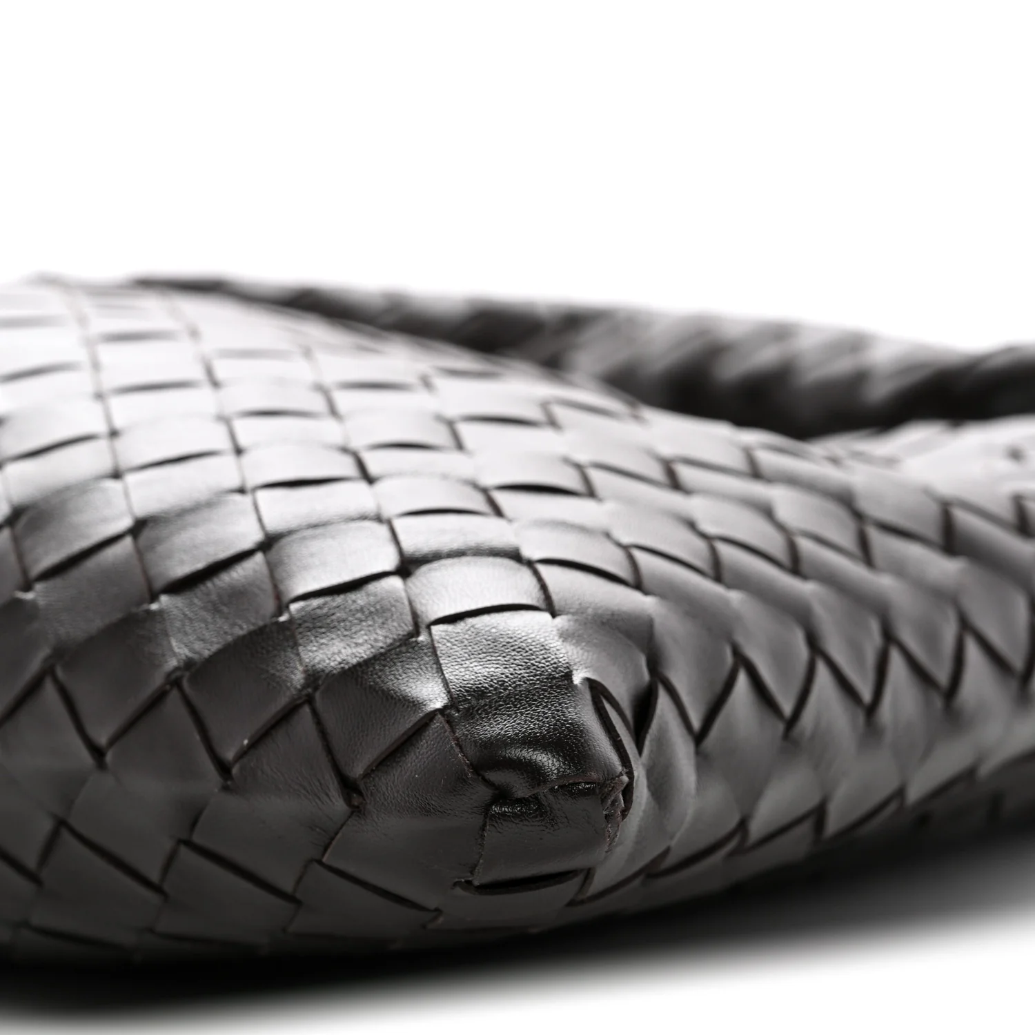 Calfskin Intrecciato Small Hop Fondant
