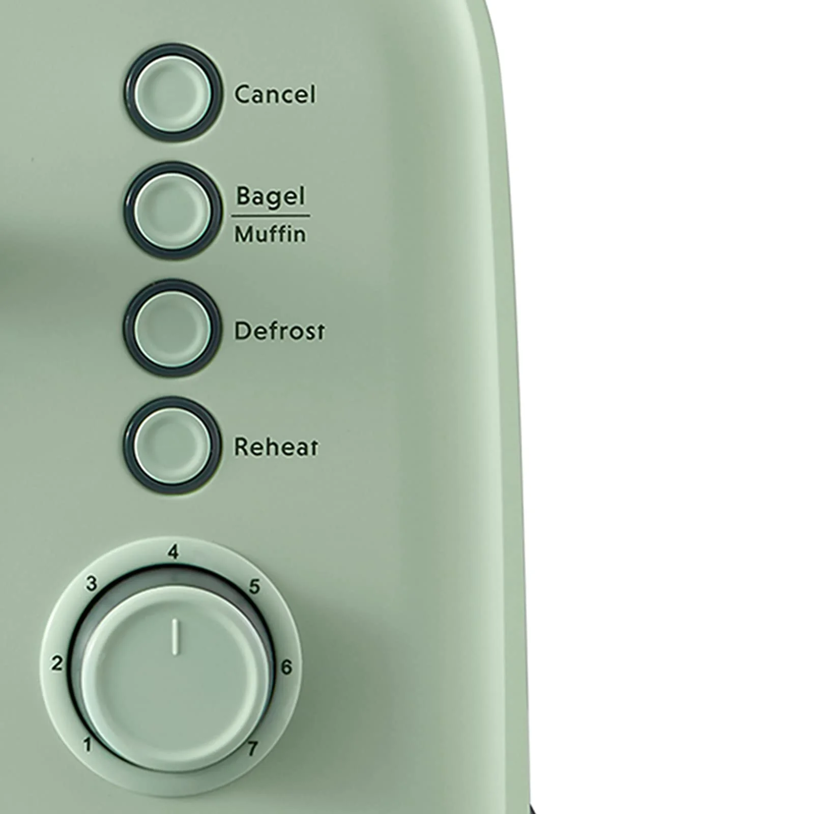 BUYDEEM Stainless Steel 4 Slice Toaster. Extra Wide Slots