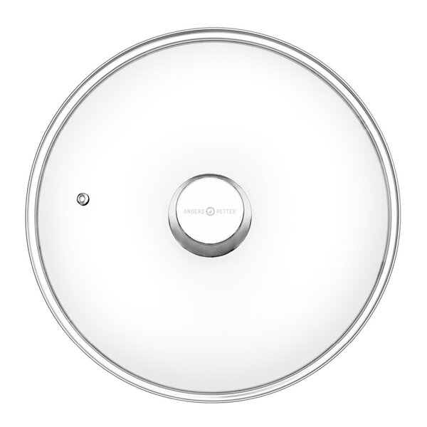 Classic glasslokk 28 cm klar/blank