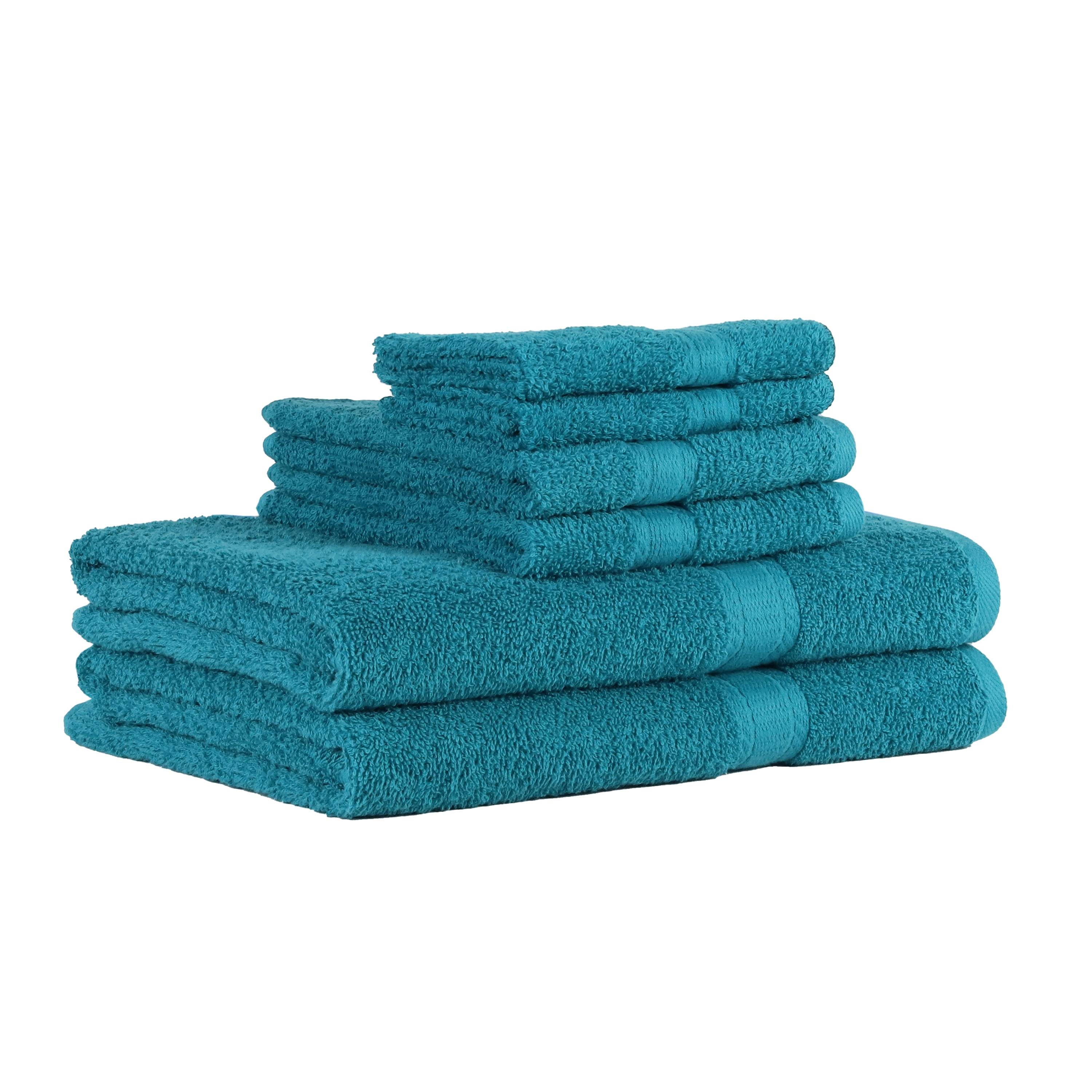 Mainstays Basic 6-Piece Towel Set
