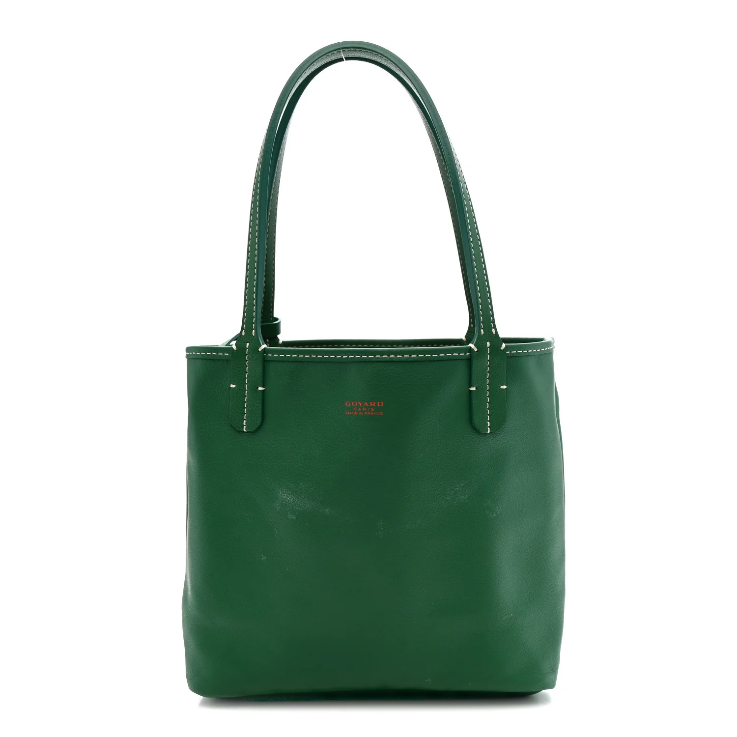 Goyardine Reversible Mini Anjou Green
