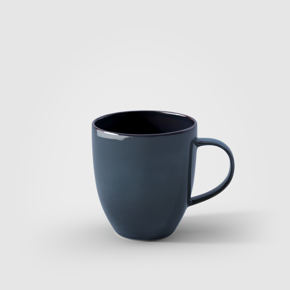 Crafted Mug - Blue, 10.2 oz, Premium Porcelain