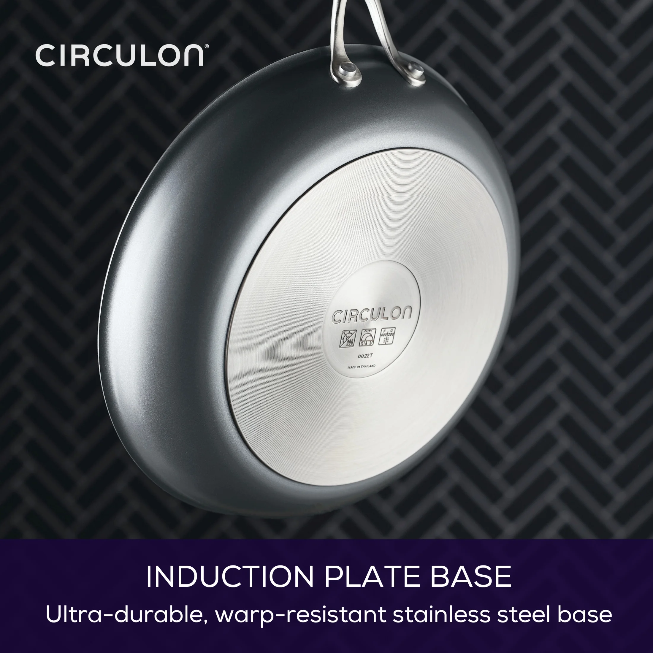 Circulon A1 Scratch Defense 10 Piece Nonstick Aluminum Pot and Pan Set, Cast Stainless Steel