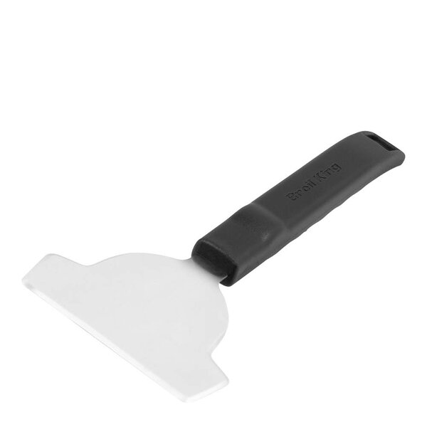 Skrape til stekeplate 25 cm rustfritt stål