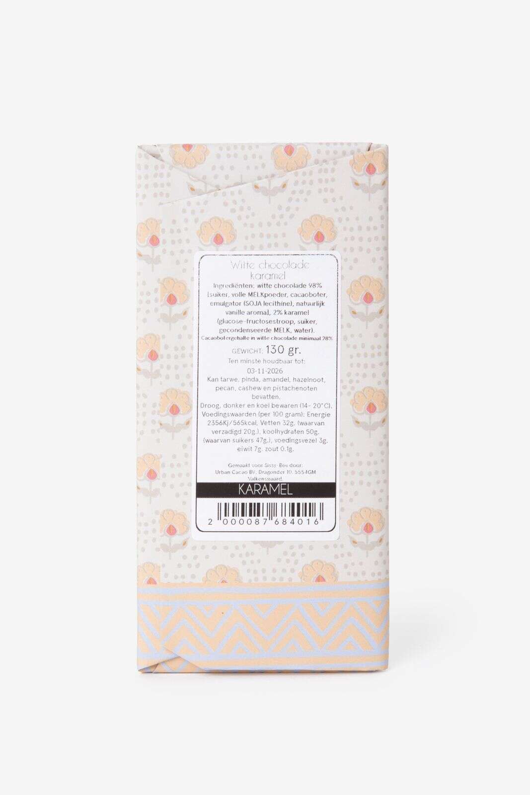 Chocoladereep wit Romige Karamel