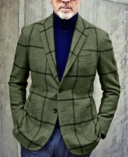 Blazer à simple boutonnage