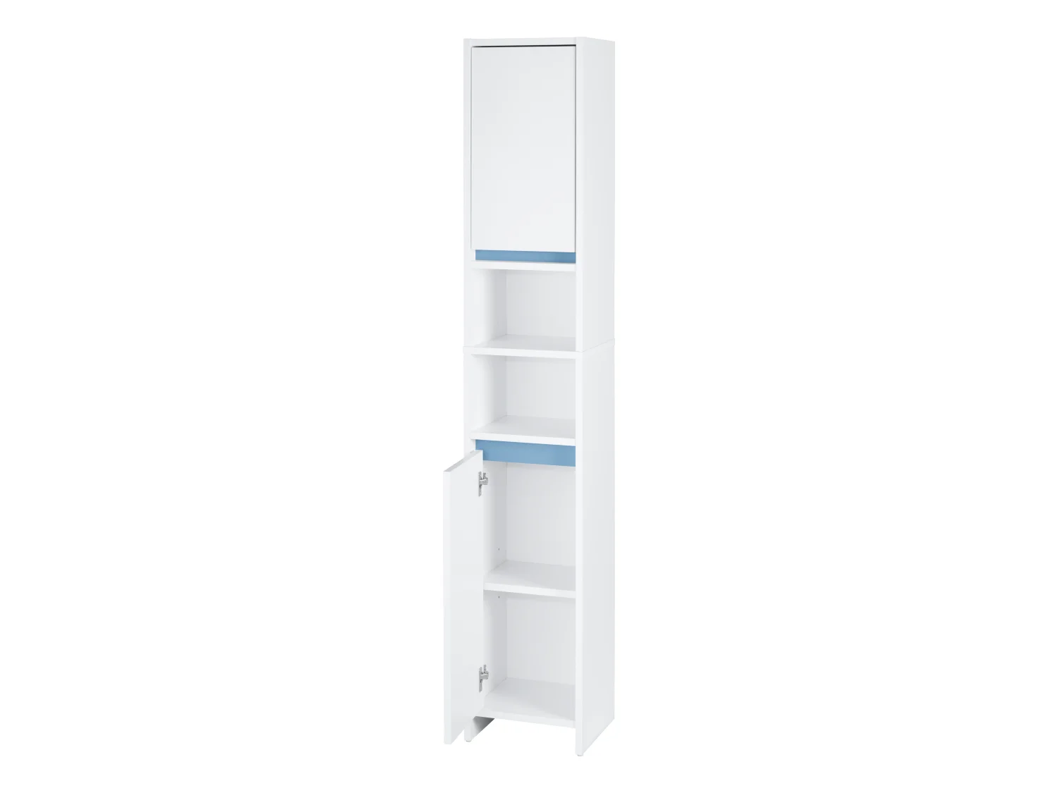 LIVARNO home Armoire de toilette haute Oslo, 32 x 180 x 28 cm, blanche
