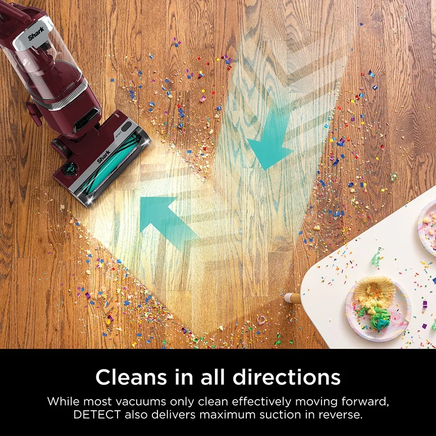 Detect Lift-Away ADV Corded Upright Vacuum with PowerFins Detect, Self-Cleaning Brushroll Odor Neutralizer Technology, LA492, Burgundy - Image 7