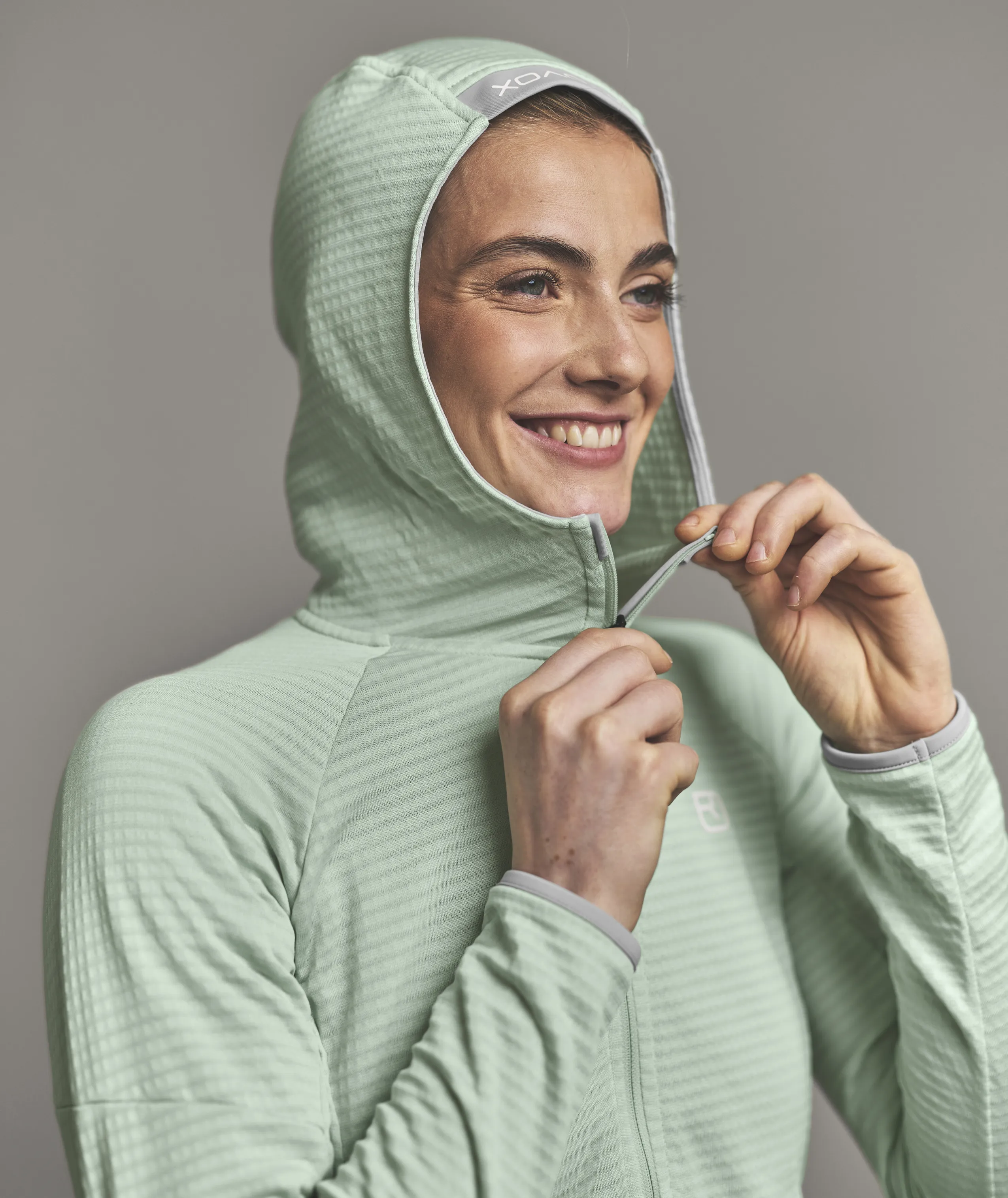 ORTOVOXR FLEECE LIGHT GRID HOODY