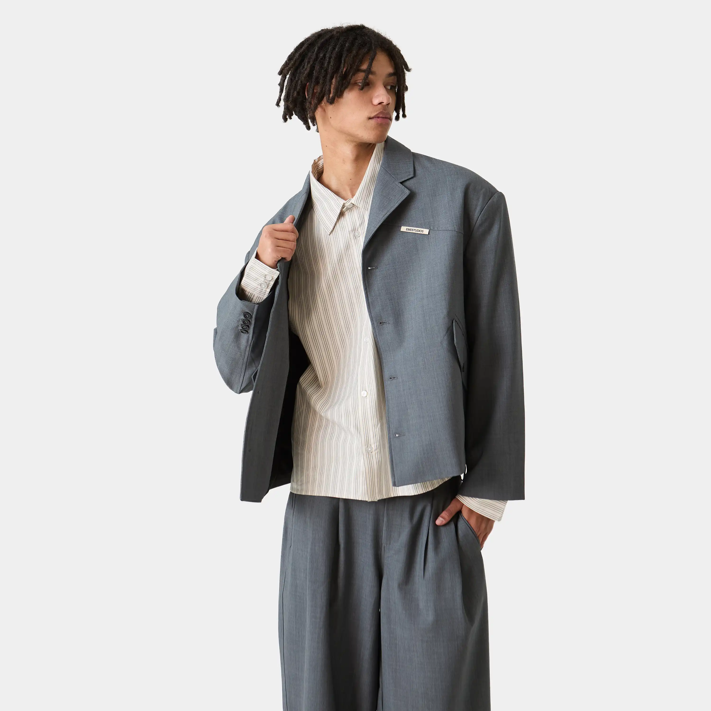 Orbit Slate Grey Blazer