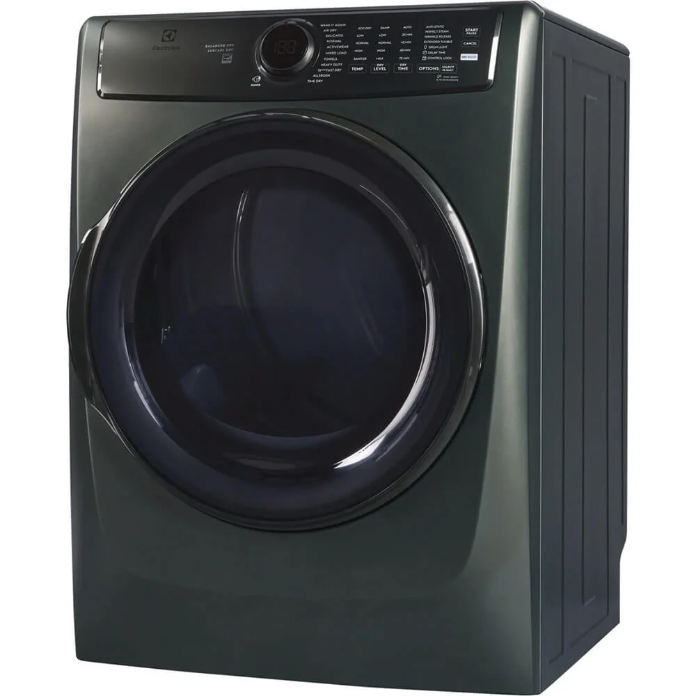 Electrolux ELFE7738AA 8.0 Cu. Ft. Alpine Green Front Load Perfect Steam Electric Dryer