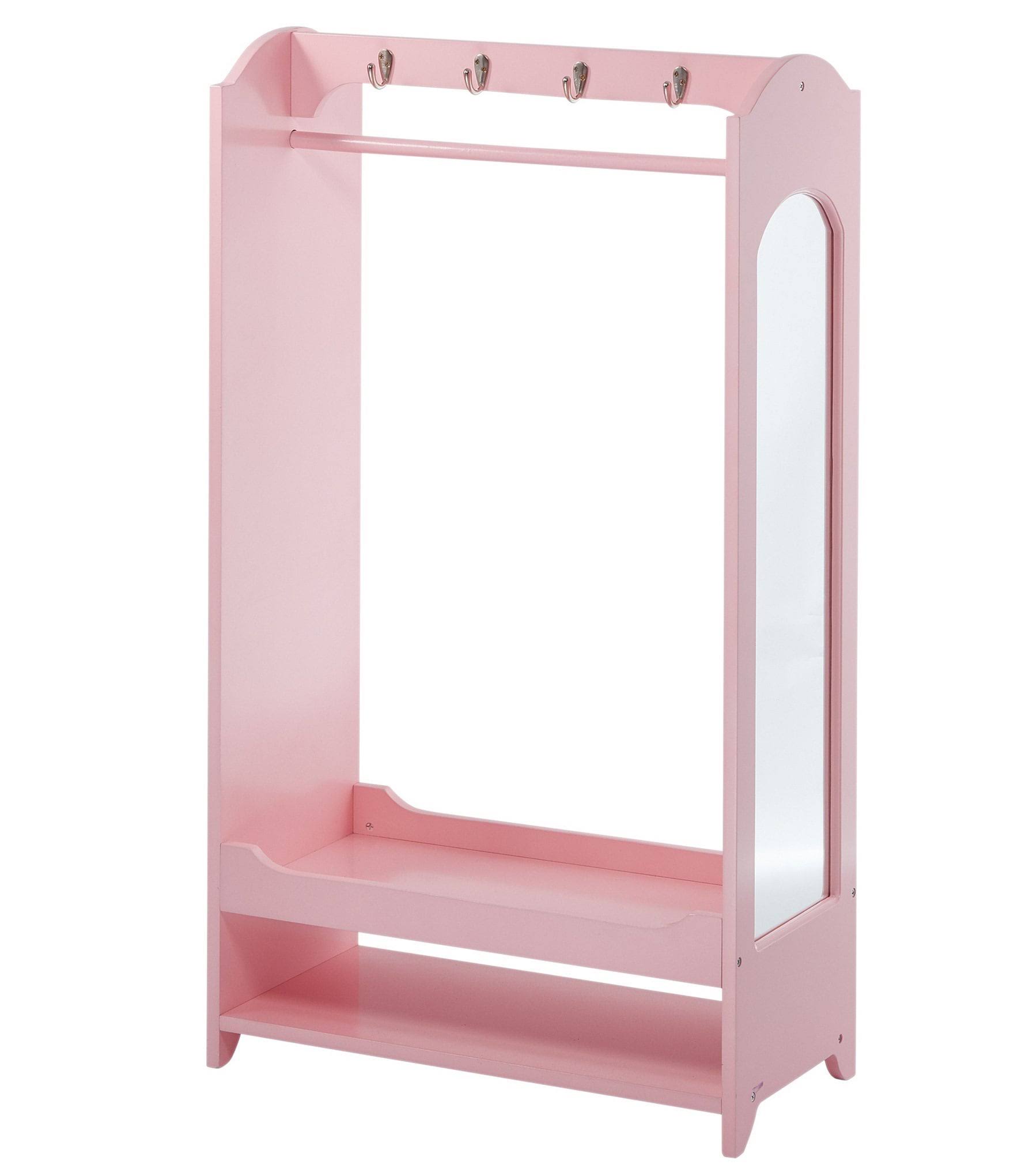 Teamson Kids - Windsor Dress Up Unit with Hooks - Pink