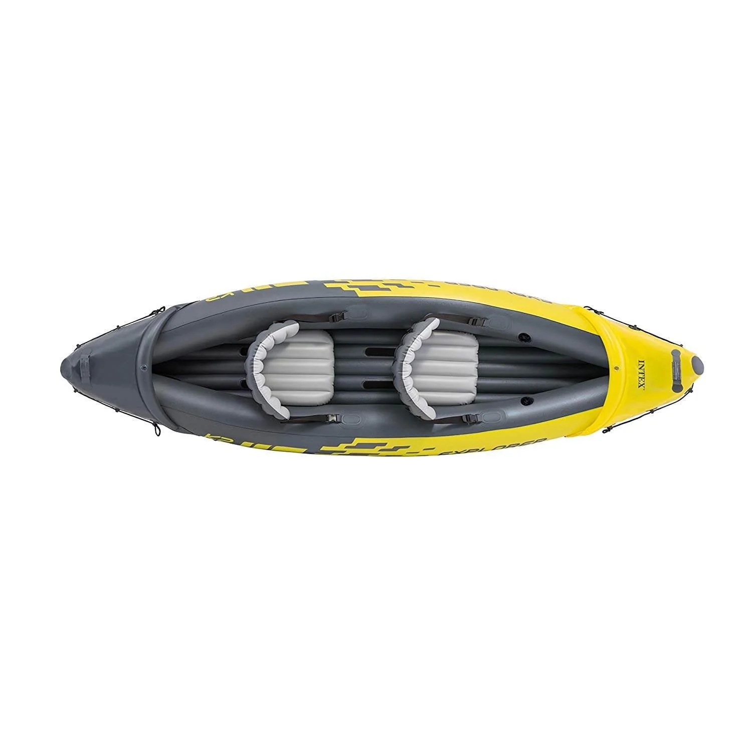 2 Person Inflatable Kayak with Oars, Pump 1 Person Inflatable Kayak Image 4