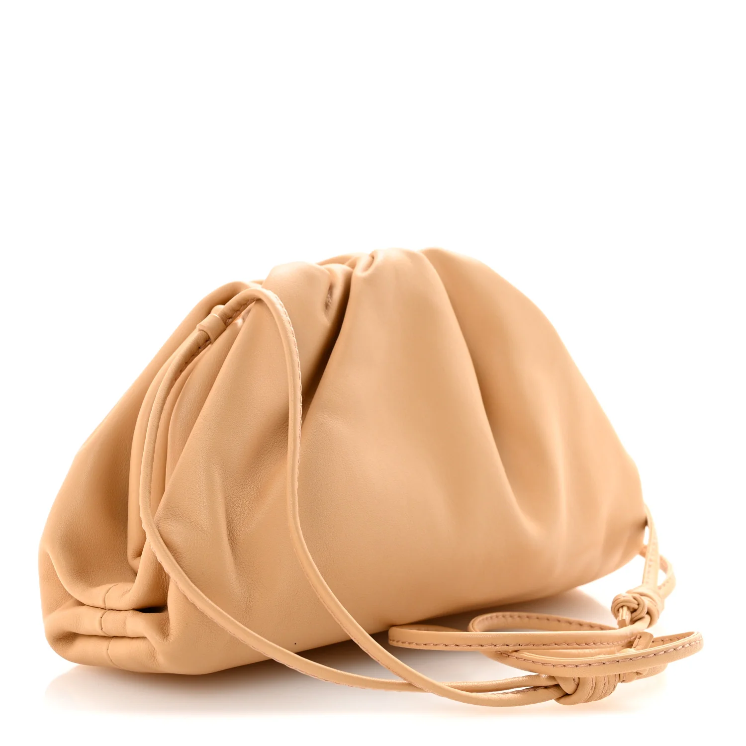 Butter Calfskin The Mini Pouch Almond