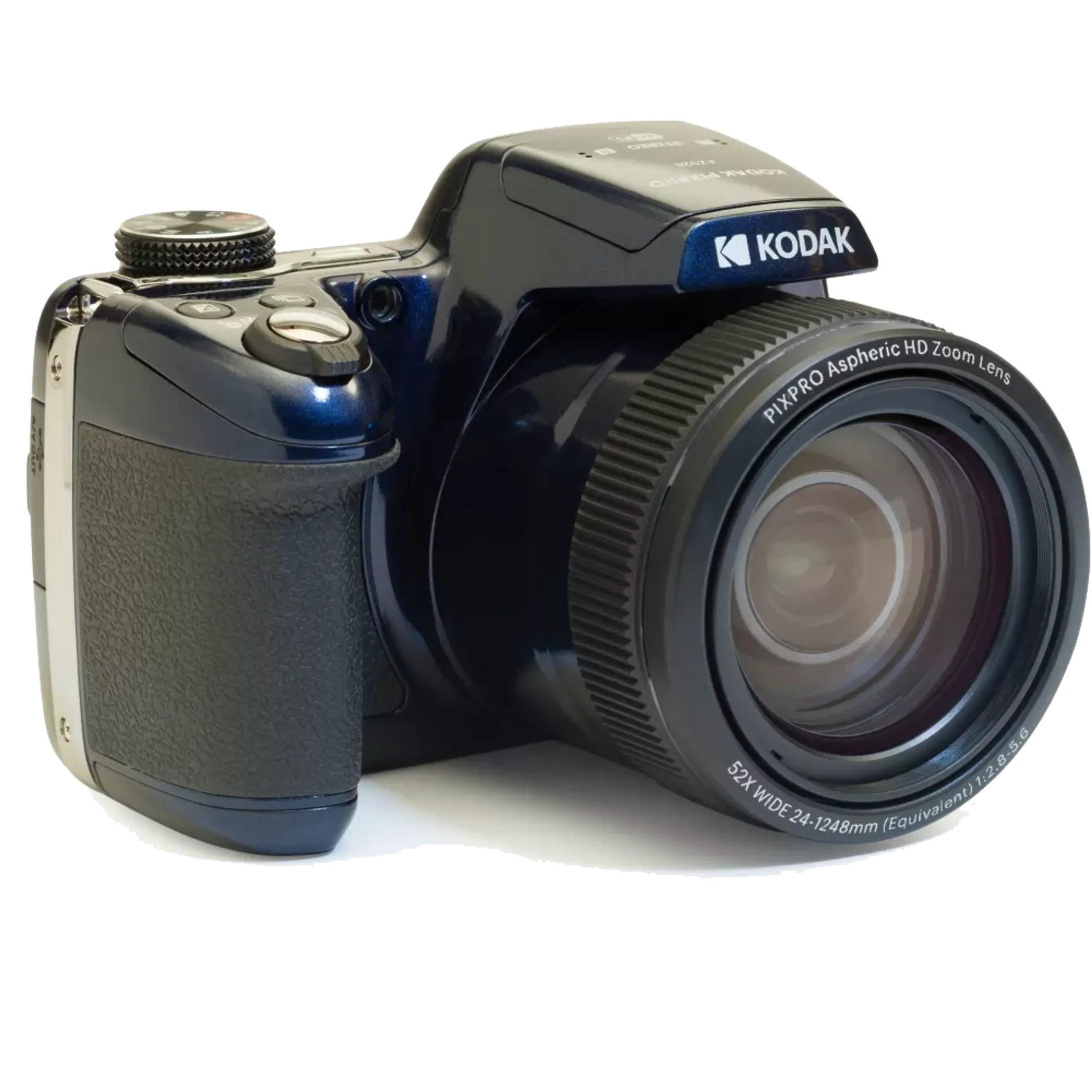 Kodak AZ528 Bridge camera + 2e batterij + case - blauw