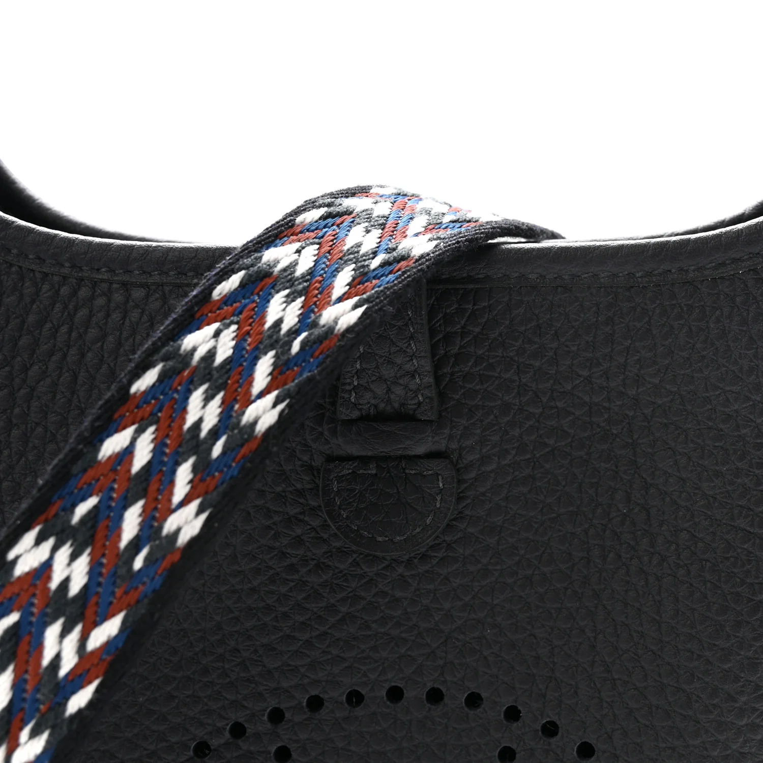 Taurillon Clemence Zigzag Evelyne TPM Caban Black Bleu Zellige Indigo
