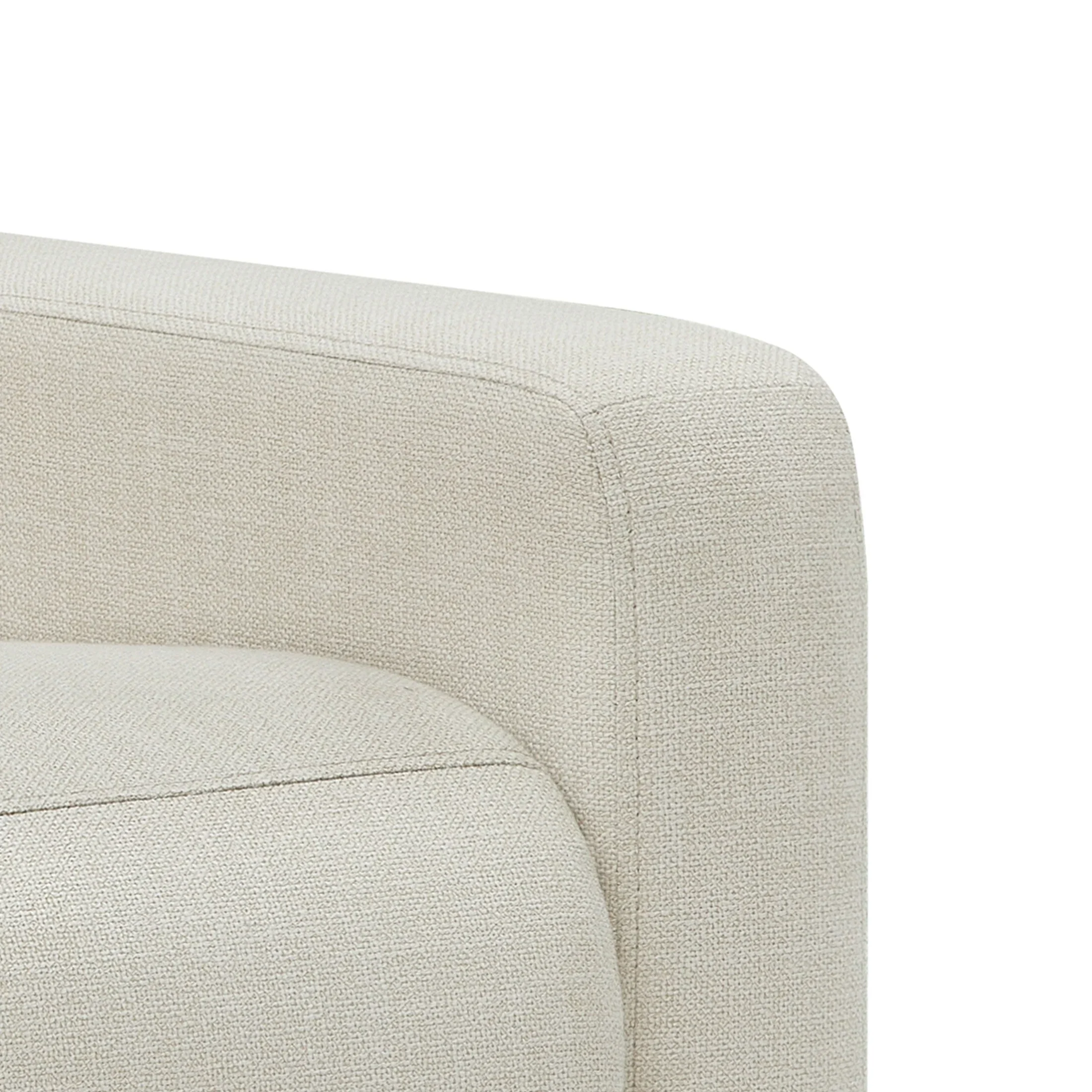 Better Homes & Gardens Modern Farmhouse Glider Recliner, Taupe Faux Leather