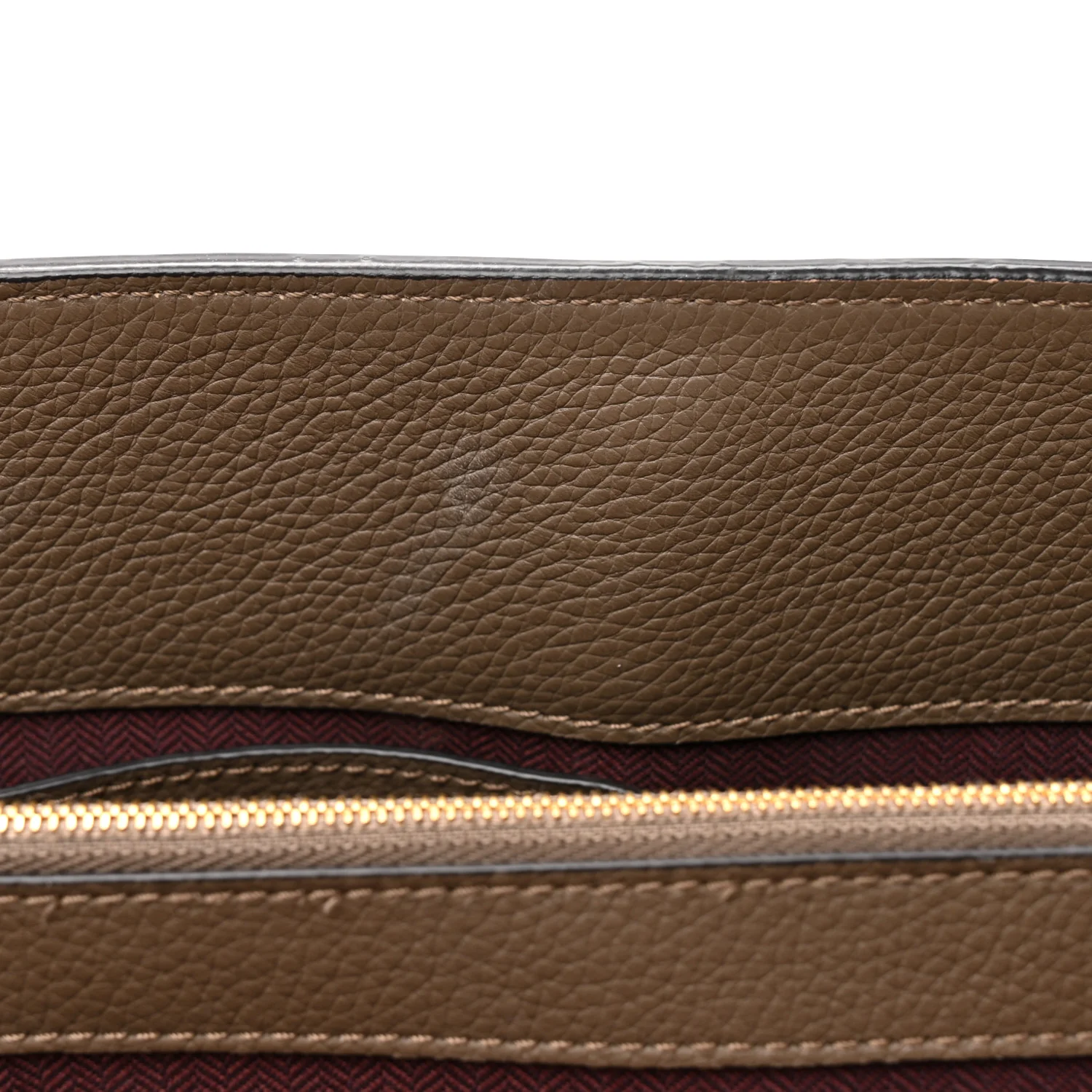 Small Classic Grain Calfskin Seaton Clay