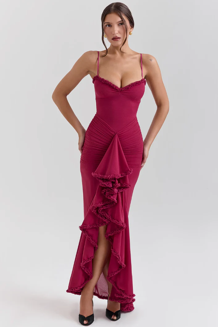 Eloïse | Robe romantique à volants