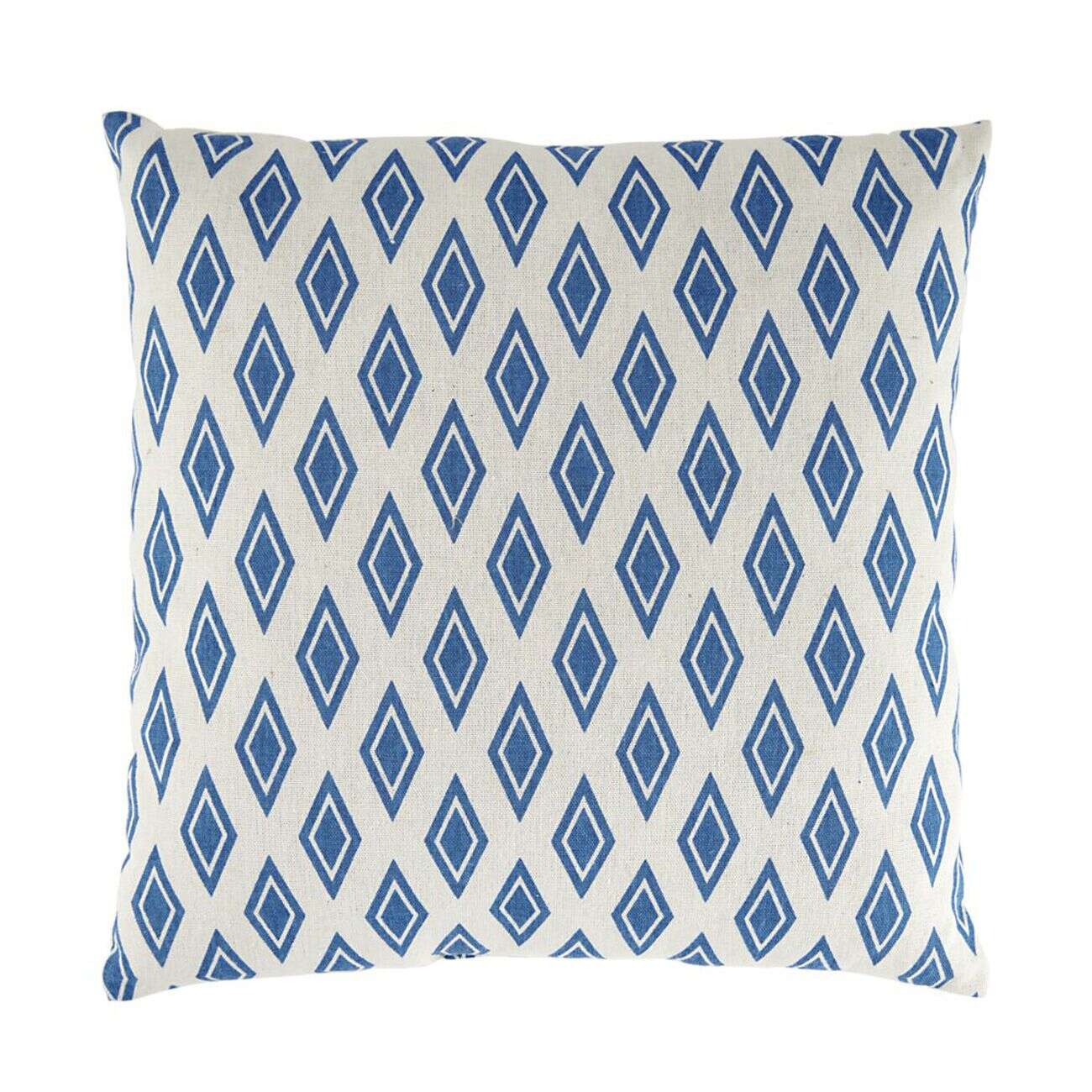 Coussin carré en polycoton à motifs 40x40cm (3 modèles)