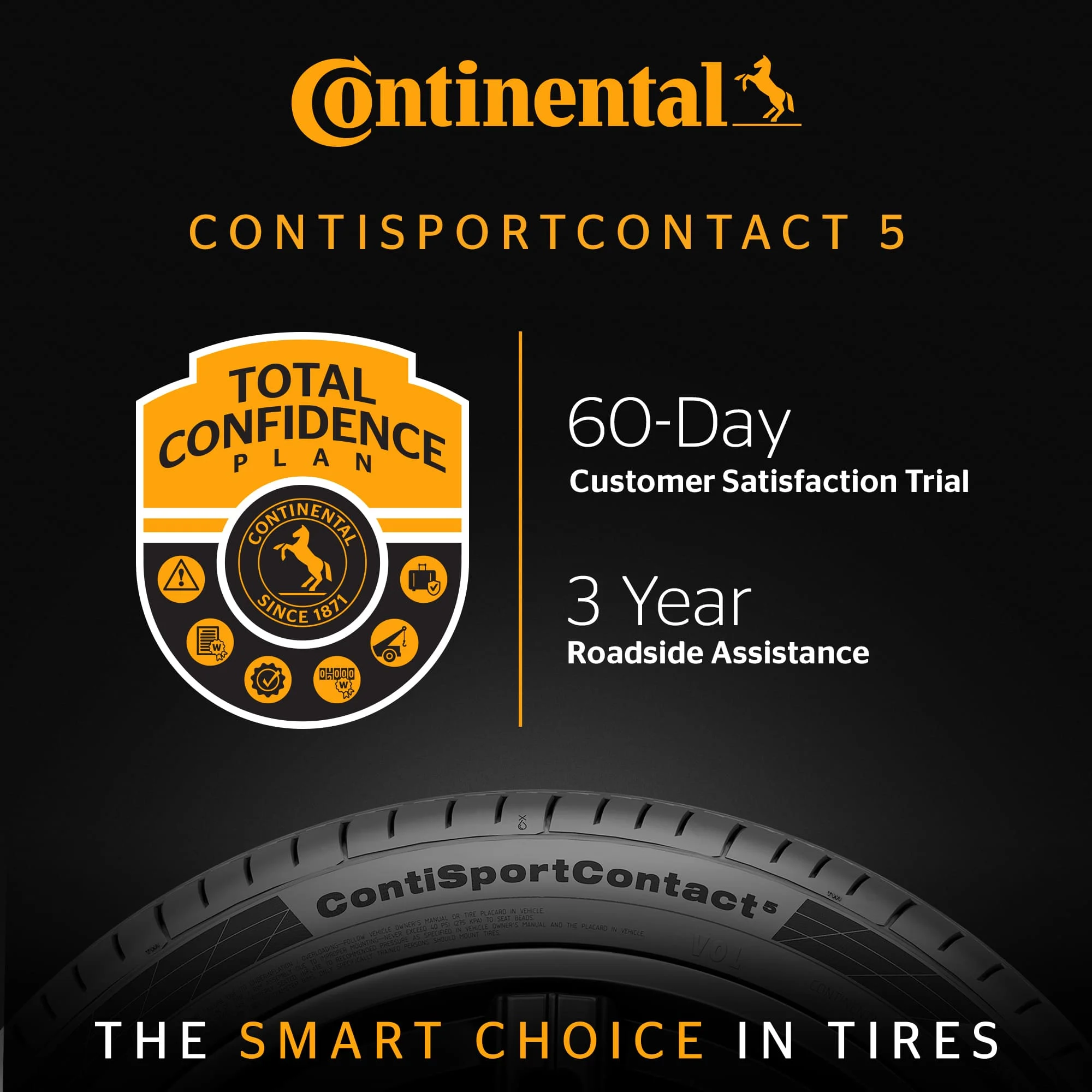 Continental Contisportcontact 5 UHP Summer 225/45R18 95Y XL Passenger Tire