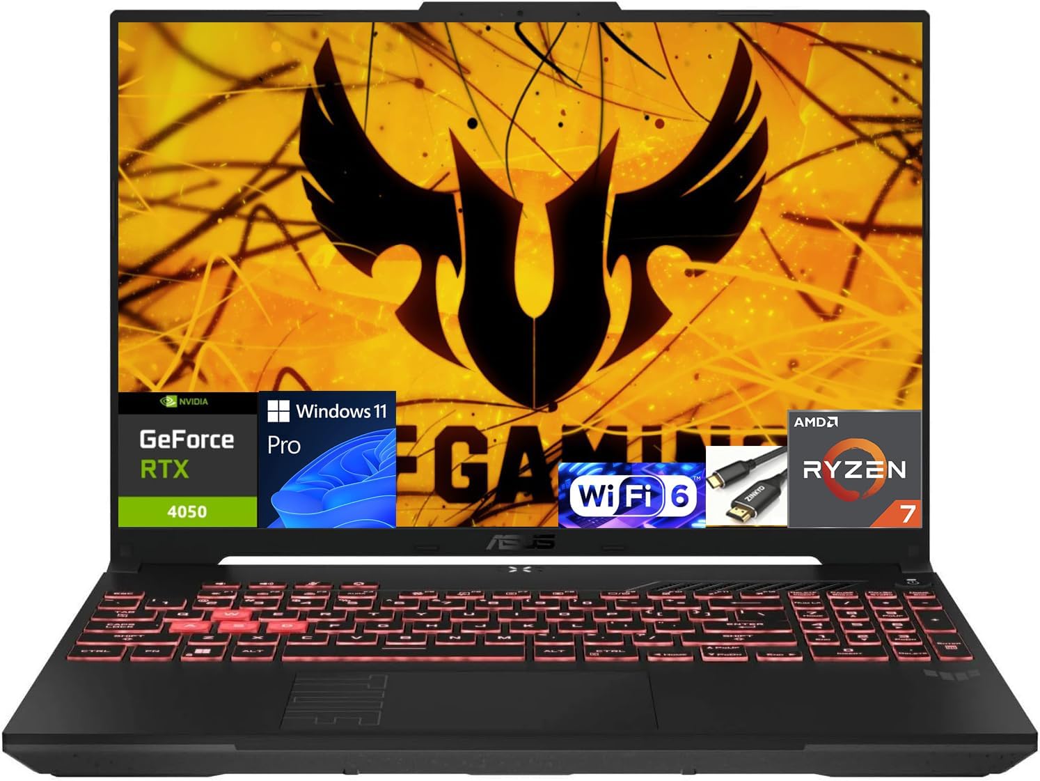 ASUS TUF Gaming A16 Laptop: AMD Ryzen 7 7445HS  16