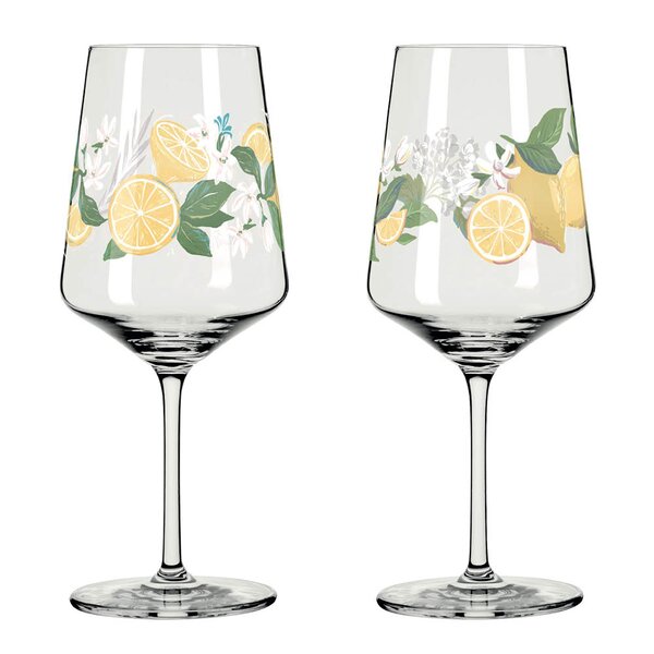 Sommertau vinglass 54 cl 2 stk limoncello