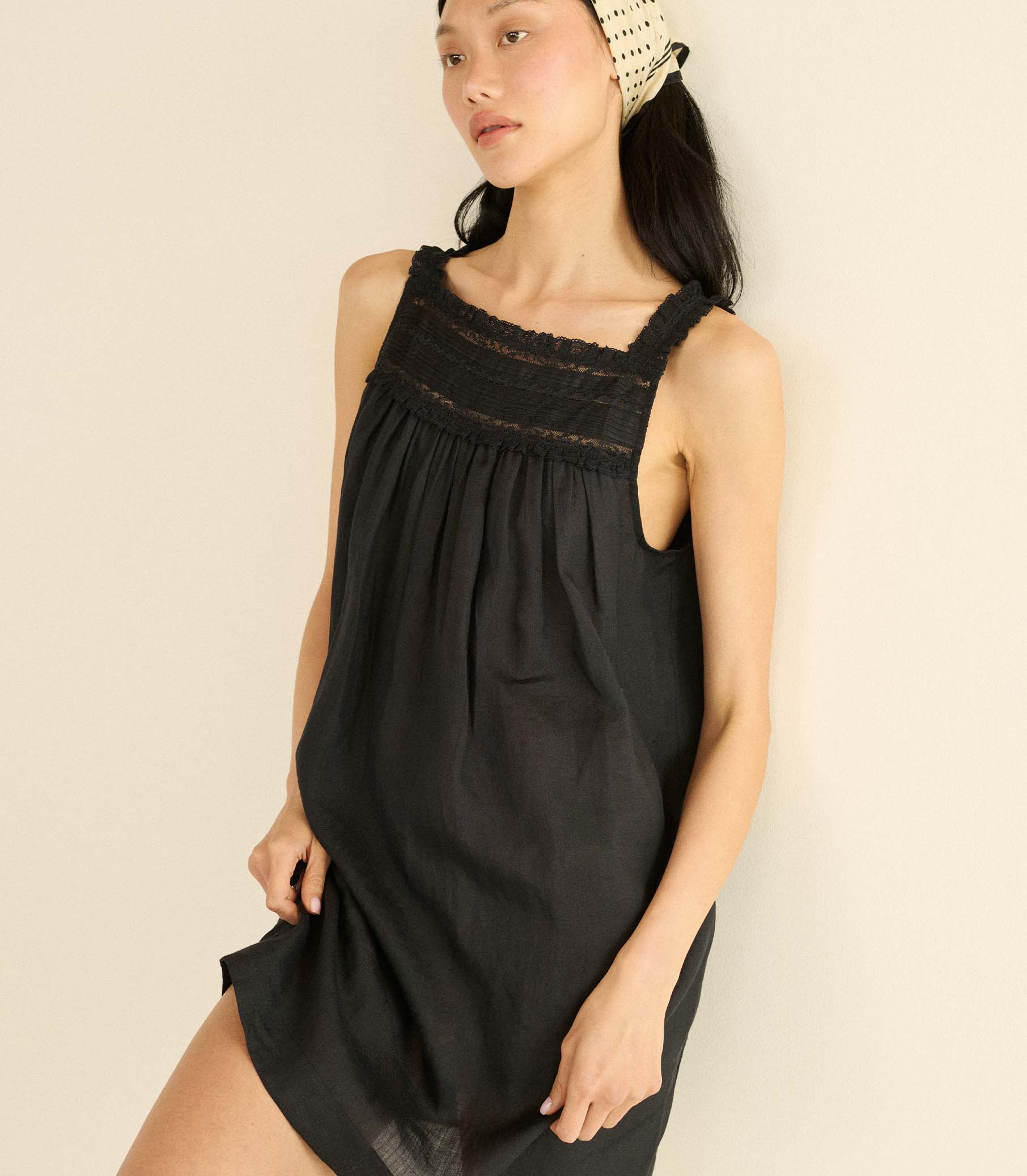 BEA DRESS -- BLACK