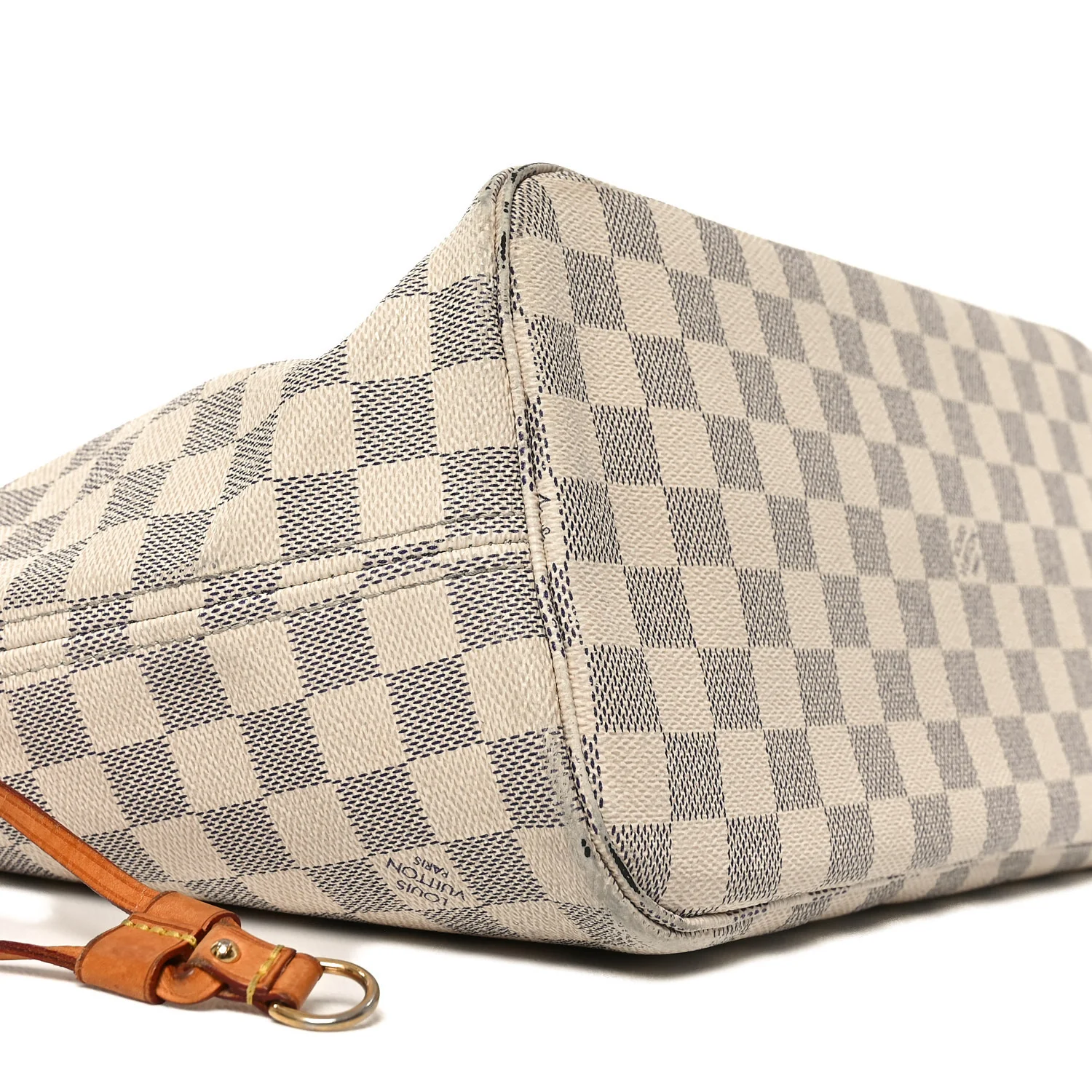 Damier Azur Neo Neverfull MM Rose Ballerine