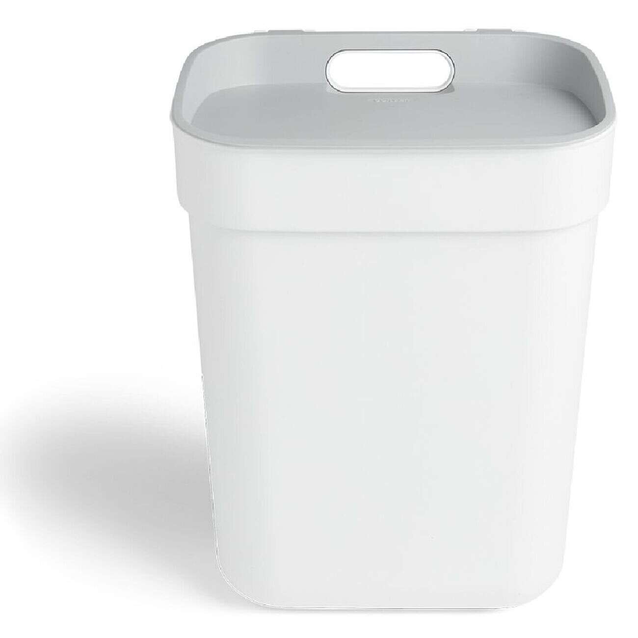 Poubelle de tri blanche 10L