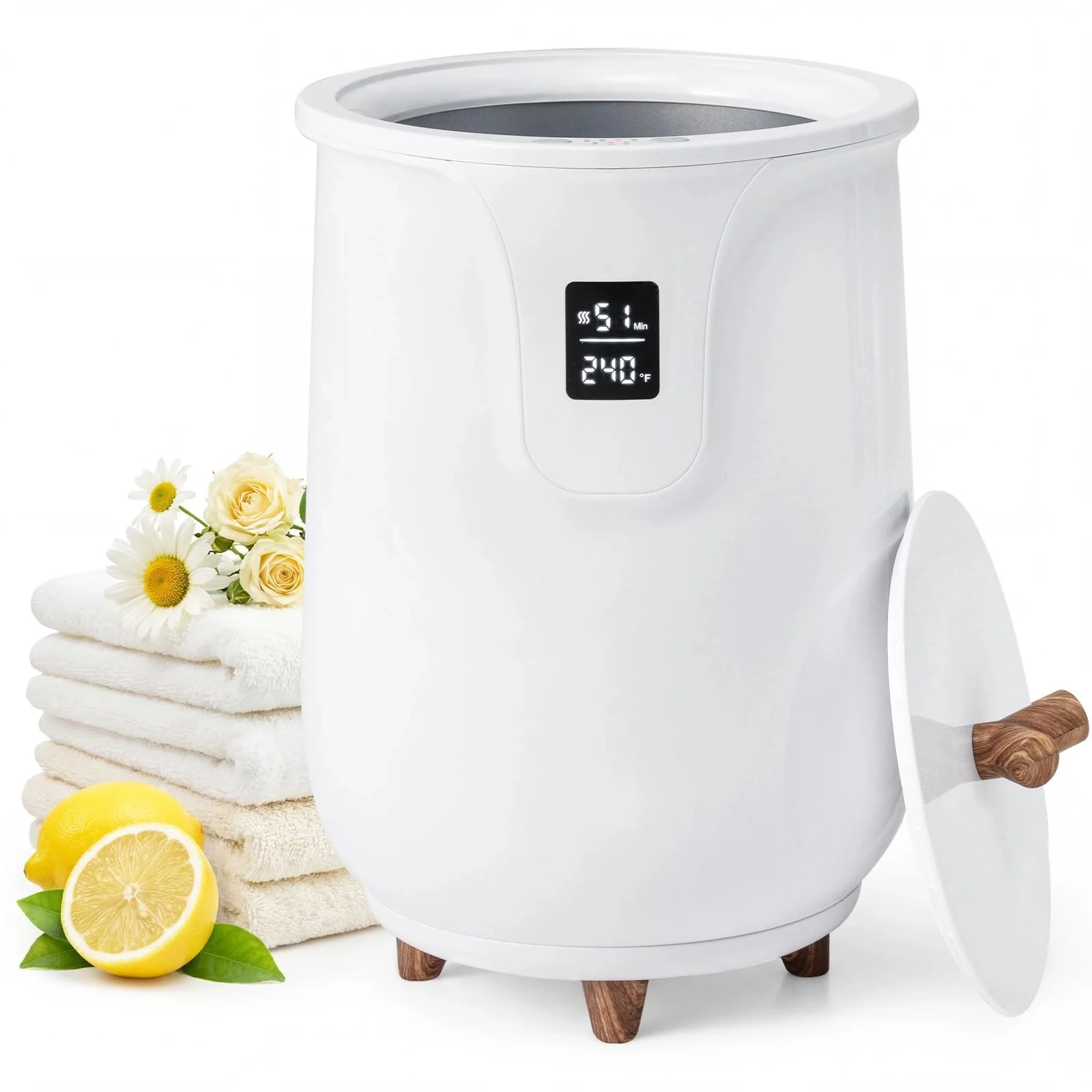 Tangkula Towel Warmer for Bathroom 20L Hot Towel Bucket Safe Auto Shut Off Function