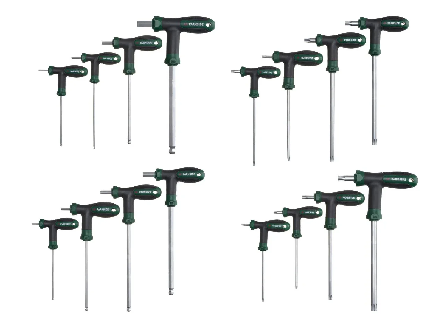 PARKSIDE Set de cls mles, 8 pices